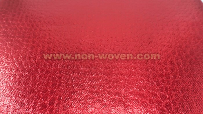 Leopard-Metallic-Laminated-Non-woven-Fabric-Red-3