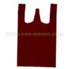 Nonwoven-T-shirt-Bag-12#-Burgundy-(1) Nonwoven-T-shirt-Bag-12-Burgundy-1
