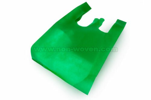 Nonwoven bag Nonwoven-T-shirt-Bags-9-Green-9