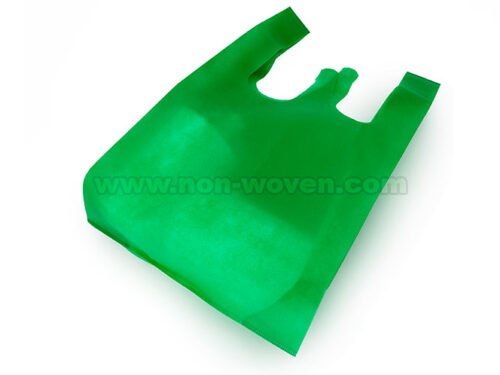 Nonwoven bag Nonwoven-T-shirt-Bags-9-Green-9