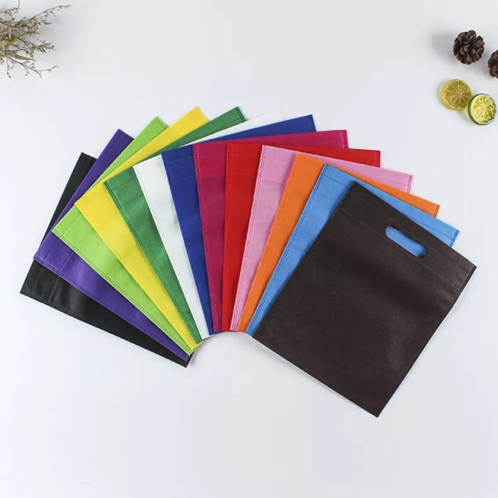 D Cut Non woven Carry Bags - Image 2