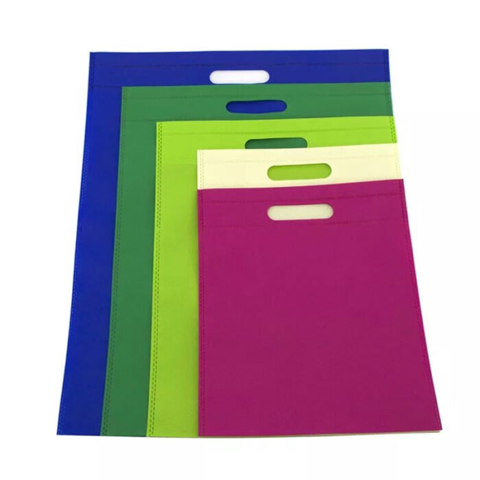 D Cut Non woven Carry Bags - Image 5