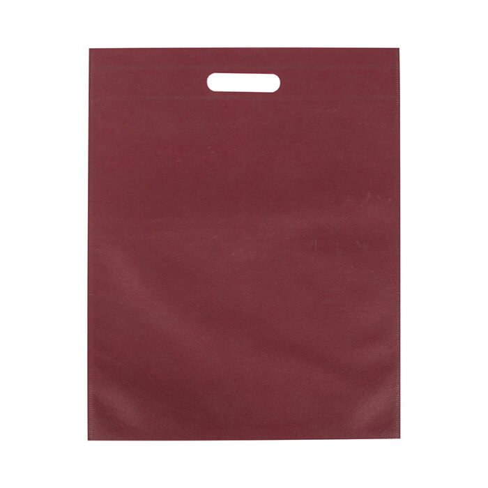D Cut Non woven Carry Bags Coffee