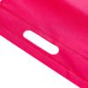 D Cut Spunbond Non woven Carry Bags Plum