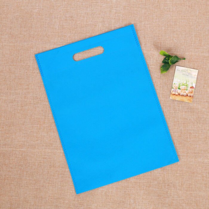 D-Cut Nonwoven Carry Bags Sky Blue - Image 3