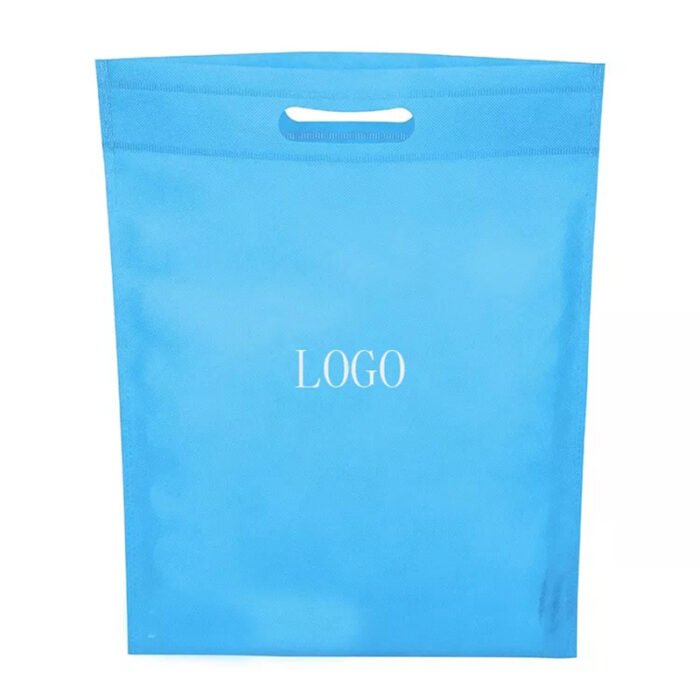 D-Cut Nonwoven Carry Bags Sky Blue - Image 6