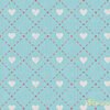 Heart Pattern Printed Non woven Fabric