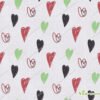Heart Pattern Printed Non woven Fabric