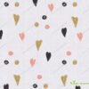 Heart Pattern Printed Non woven Fabric