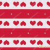 Heart Pattern Printed Non woven Fabric