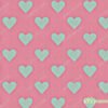 Heart Pattern Printed Non woven Fabric