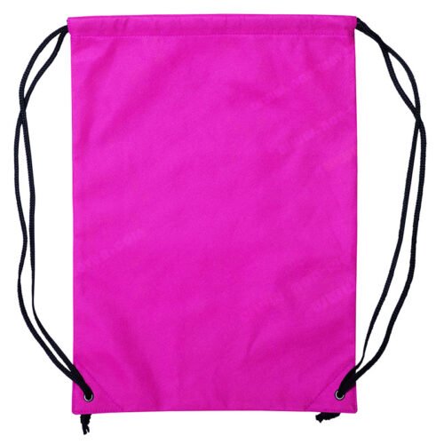 PP Spun bond Nonwoven Drawsting Bag Plum