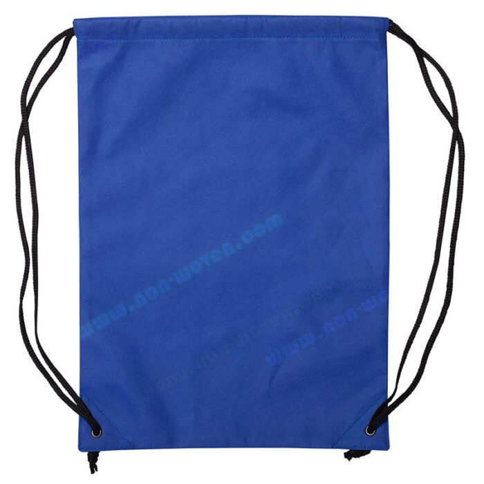 PP Spunbond Nonwoven Drawsting Bag Blue - Image 8