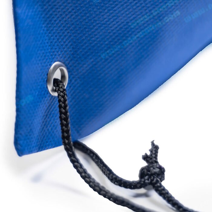 PP Spunbond Nonwoven Drawsting Bag Blue - Image 6