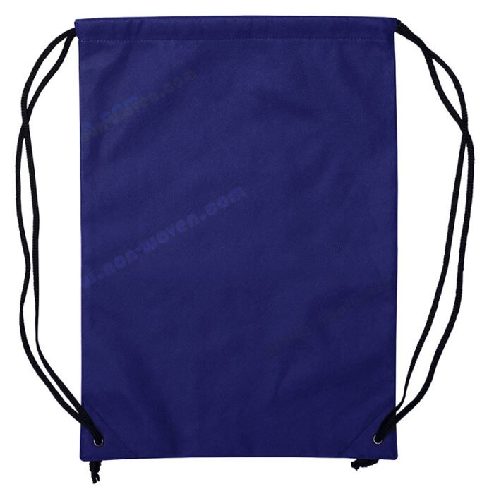 Nonwoven Drawsting Bag Dark Blue - Image 7