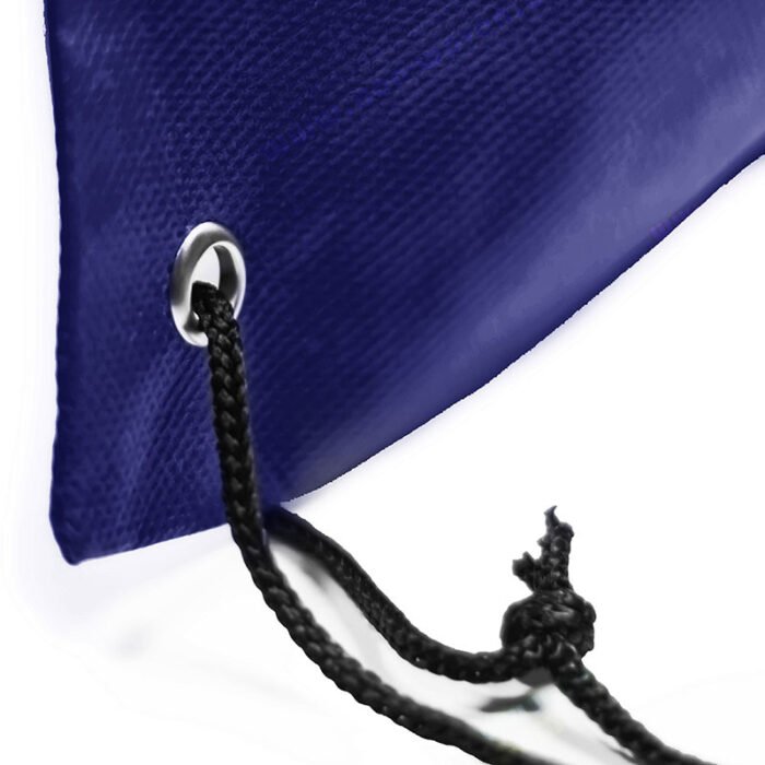 Nonwoven Drawsting Bag Dark Blue - Image 4