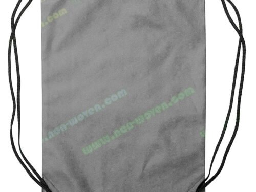 PP Spunbond Nonwoven Drawsting BackPack Grey