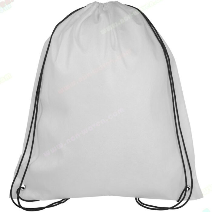 PP Spunbond Nonwoven Drawsting Bag White - Image 10
