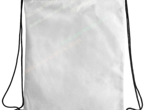 PP Spunbond Nonwoven Drawsting Bag White