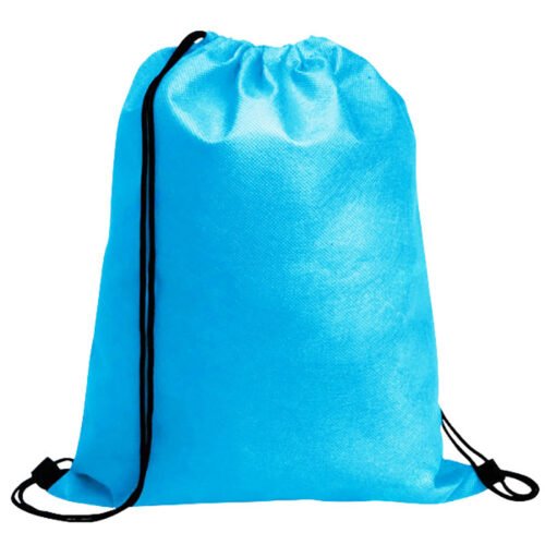 Non-woven Drawsting Bag Sky Blue