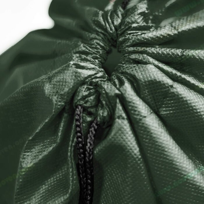 Nonwoven Drawsting Bag Army Green - Image 2