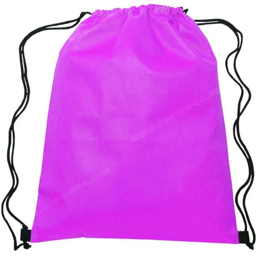 PP Spunbond Nonwoven Drawsting Bag Pink