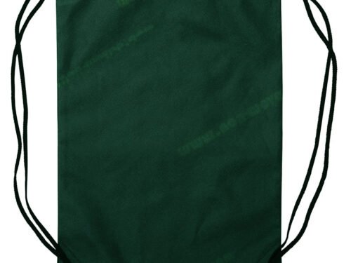 PP Spunbond Non woven Drawsting Bag Dark Green