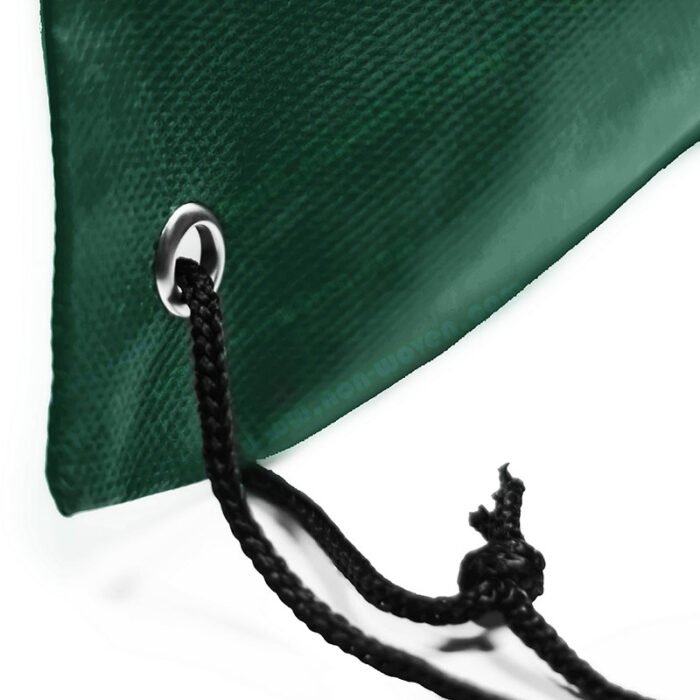 PP Spunbond Non woven Drawsting Bag Dark Green - Image 4