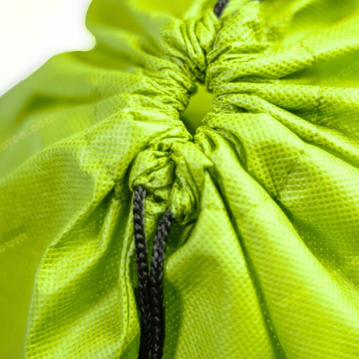 Non-woven Drawsting Bag Apple Green - Image 9