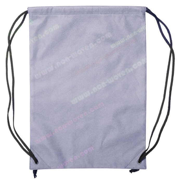 PP  Nonwoven Drawsting Bag Light Purple - Image 8