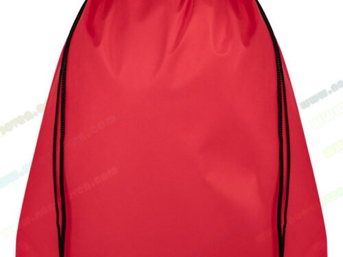 PP Spunbond Nonwoven Drawsting Backpack Red