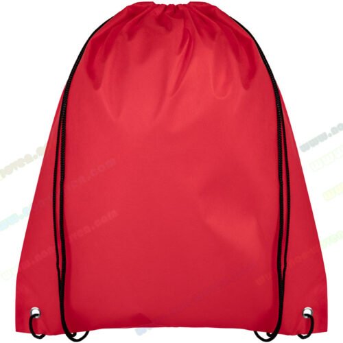 PP Spunbond Nonwoven Drawsting Backpack Red