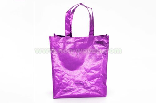 PP Laminated Nonwoven Bag Purple