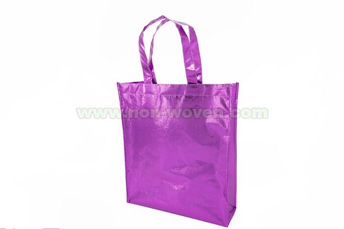 PP Laminated Nonwoven Bag Purple - Image 6