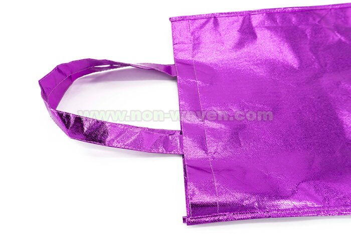 PP Laminated Nonwoven Bag Purple - Image 5