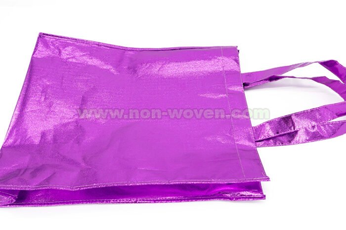 PP Laminated Nonwoven Bag Purple - Image 4