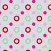 Round Patterns Printed Nonwoven Fabric