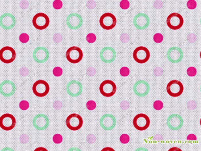 Round Patterns Printed Nonwoven Fabric - Image 4