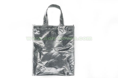 Laminated Non woven Bag Silver