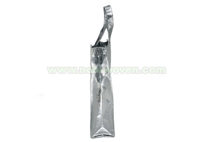 Laminated Non woven Bag Silver - Image 3