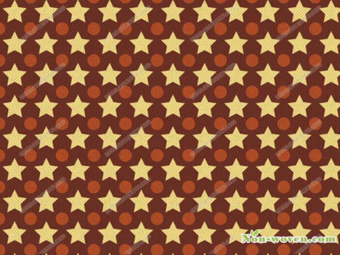 Star Patterns Non woven Printed Fabric - Image 14