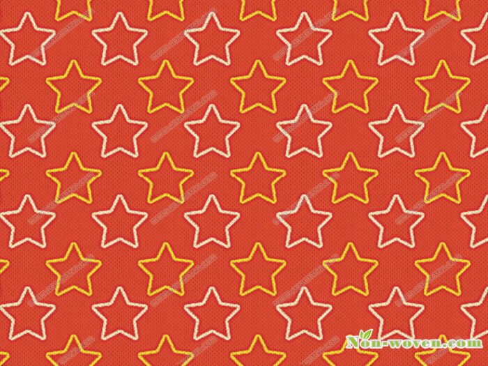 Star Patterns Non woven Printed Fabric - Image 4