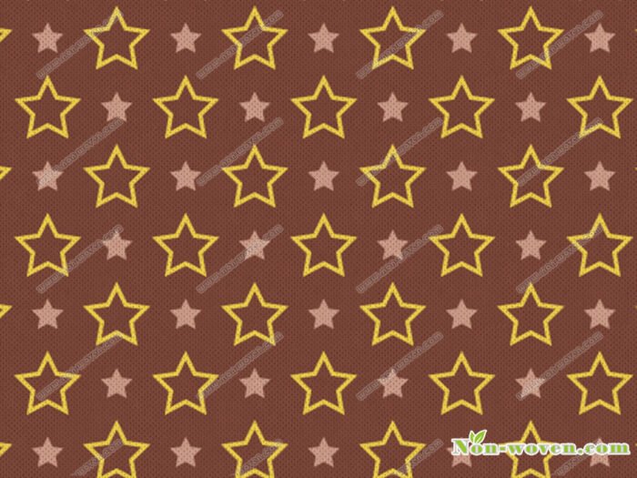 Star Patterns Non woven Printed Fabric - Image 2