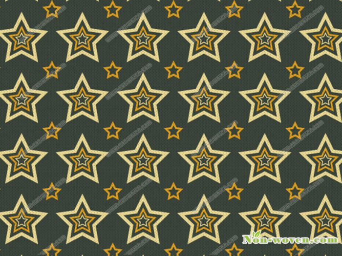 Star Patterns Non woven Printed Fabric - Image 18