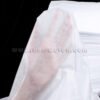 disposable spa bed covers white