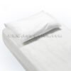 disposable spa bed covers white