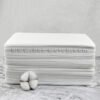disposable spa bed covers white
