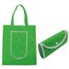 foldable nonwoven bag 1# green (7) PP Spunbond Foldable Non woven Bag Green
