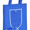 foldable nonwoven bag 2# Blue (10) Foldable Non woven Bag Blue