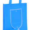 foldable nonwoven bag 2# Blue (14) Foldable Non woven Bag Blue